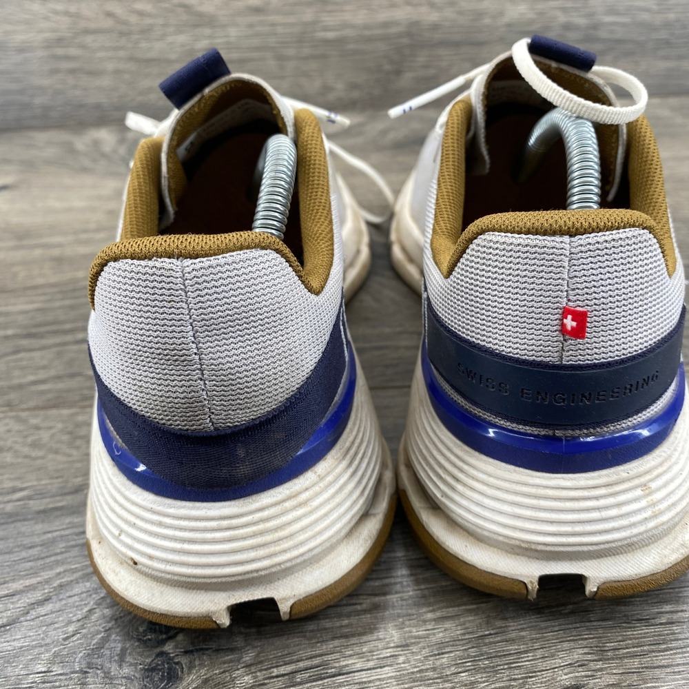 On Running Cloudnova 4 Womens 7.5 Grey Navy Running Shoes - Picture 7 of 10